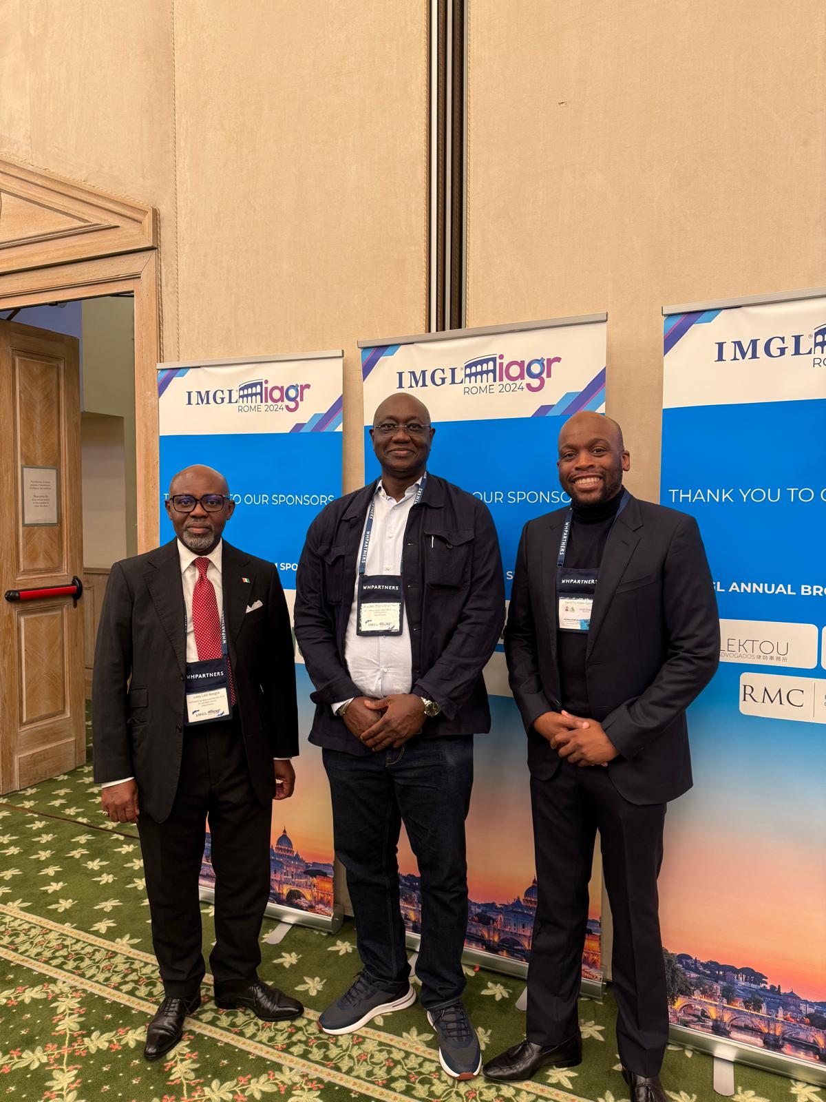 Photographie de groupe à la conférence IMGL–IAGR à Rome en 2024